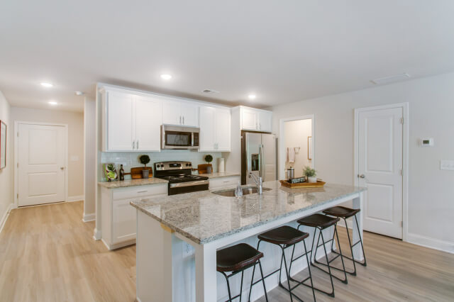 kitchen island at lawrenceville ga apartments